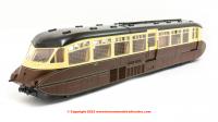 7D-011-004D Dapol Streamlined Railcar number W11 in BR Lined Chocolate & Cream livery.